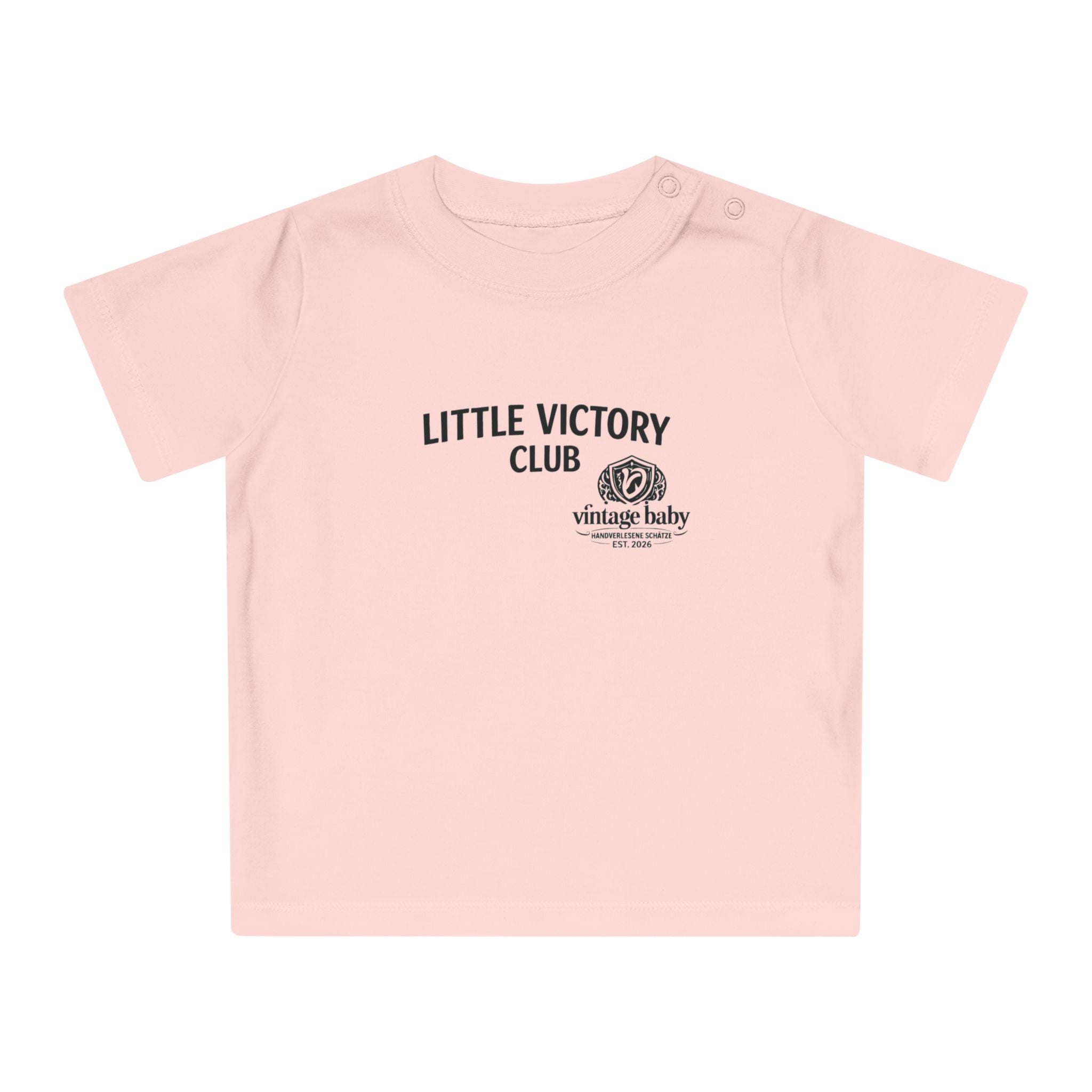 Baby T-Shirt „Little Victory Club" – Vintage Baby Logo Tee